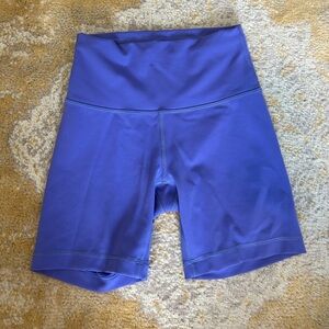 Lululemon high rise biker shorts 6 inch
